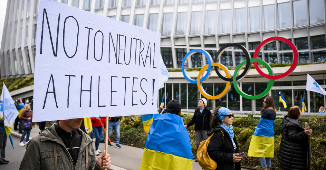 IOK rekommenderade i januari att internationella förbund ska tillåta ryska och belarusiska idrottare att tävla igen. Arkivbild. Ryska utspelet: "Gisslan i ett politiskt spel"