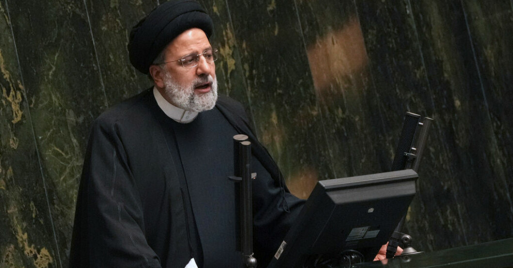 Irans president Ebrahim Raisi ska resa till Kina. Arkivbild. Irans president reser till Kina