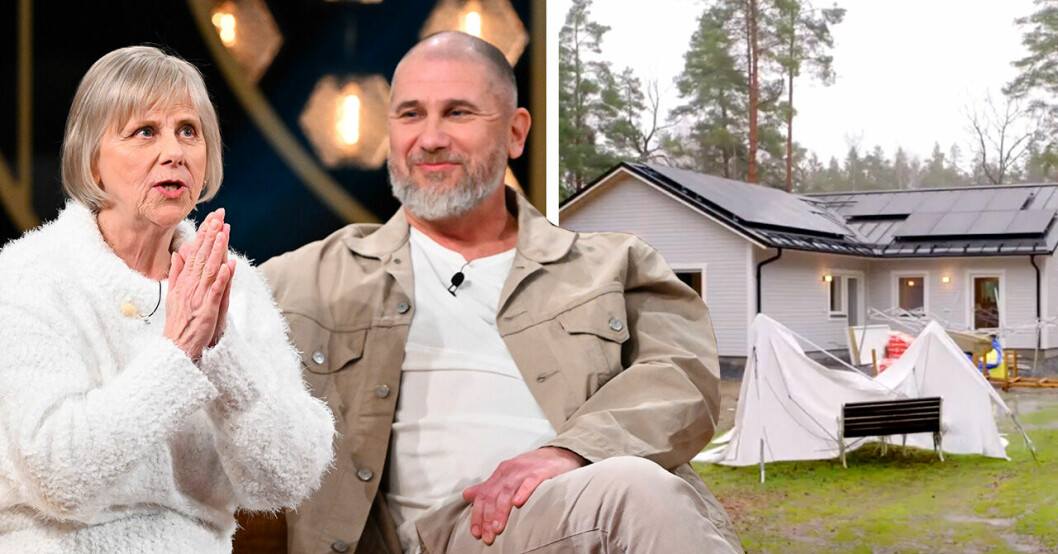 Irma till vänster, Marko till höger.