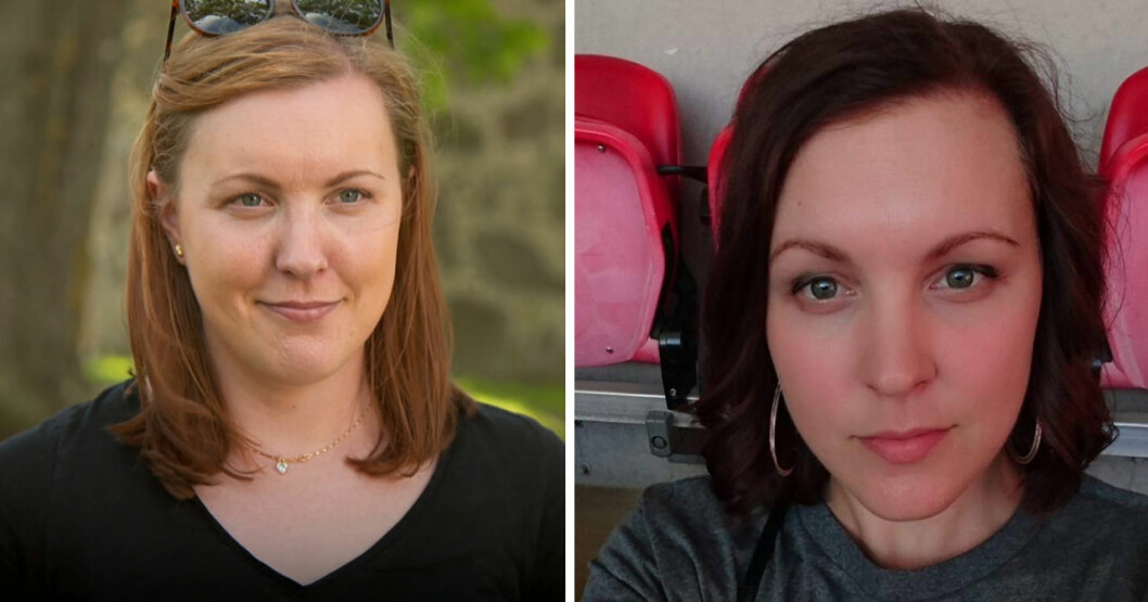 Isabell Jansson i Bonde söker fru och hur hon ser ut i dag. <strong>Foto: TV4 & Privat.</strong> Isabell Jansson i Bonde söker fru 2019.