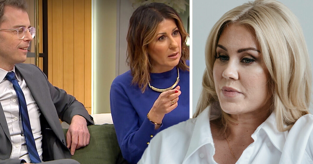 Isabella Löwengrip rasar mot Nyhetsmorgon efter händelsen