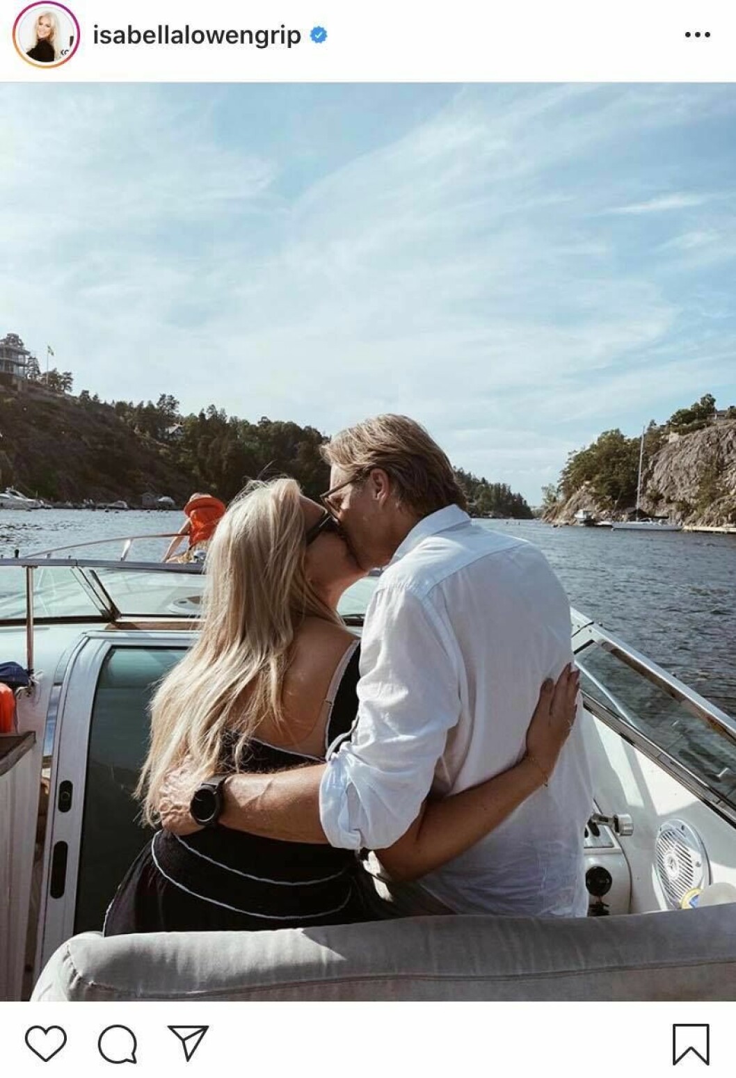 FOTO: Instagram Isabella Löwengrip med nya pojkvännen Paul Sundvik