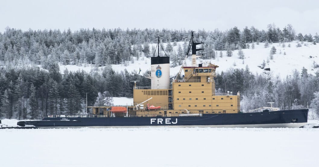 Färre fartyg fick ishjälp – trots tjockare is