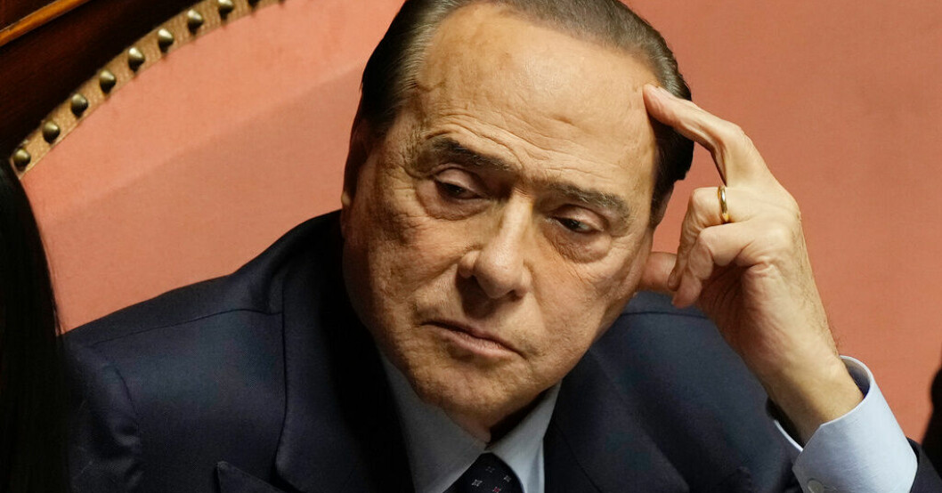 Italiens förre premiärminister Silvio Berlusconi har lagts in på ett sjukhus i Milano. Arkivbild. Berlusconi på sjukhus – igen