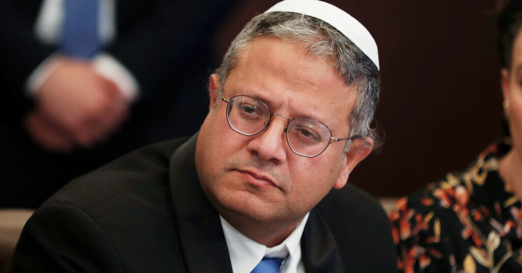 Itamar Ben-Gvir har gjort sitt andra besök på Tempelberget. Arkivbild. Nytt ministerbesök på omstridd helig plats