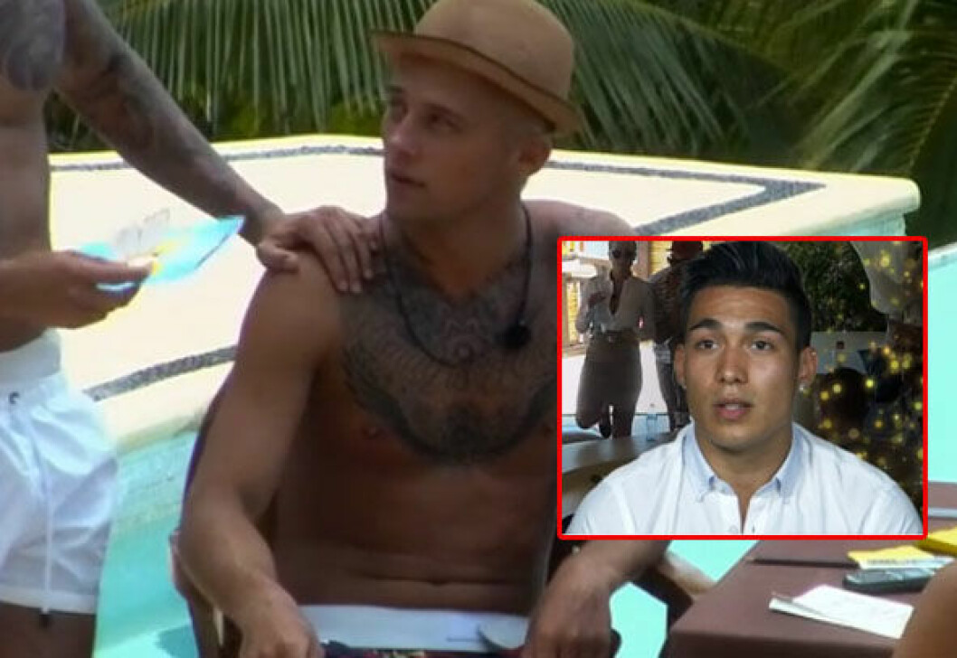 Marcos Guevara och Adrian Montin klickade direkt. Foto: TV3 Foto: TV3
