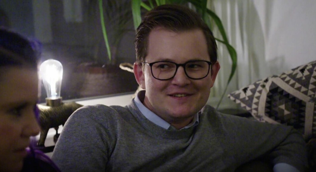 FOTO: SVT Jacob Claesson i Gift vid första ögonkastet