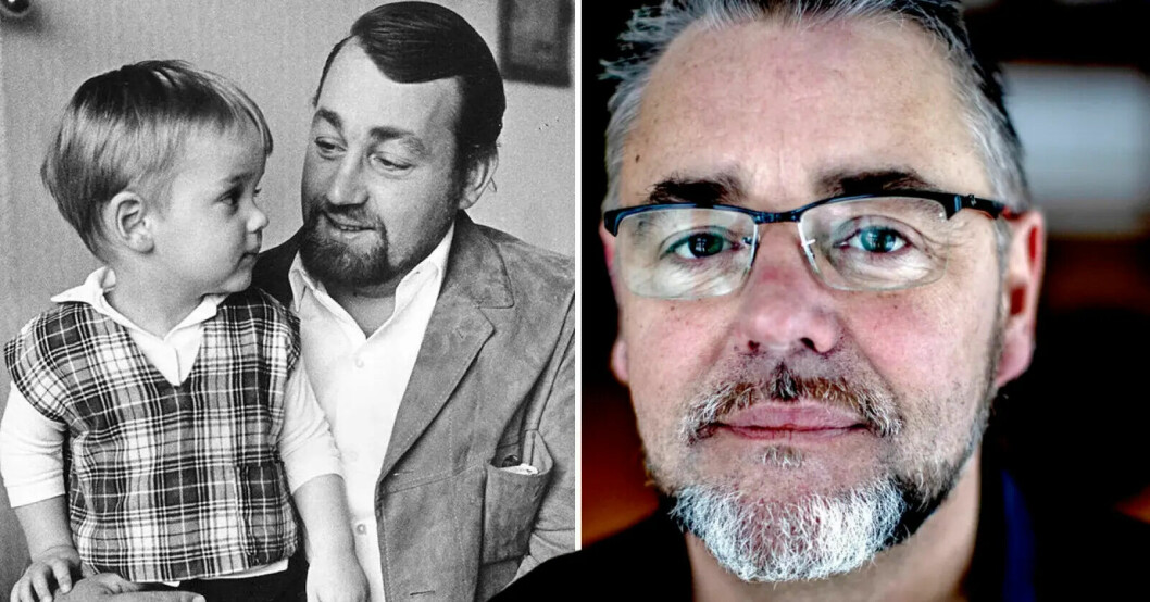 Jack Vreeswijk med pappan Corenlis Vreeswijk.