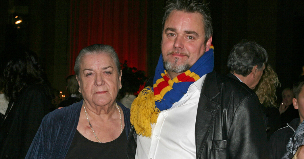 Jack och mamma Ingalill 2010. Jack Vreeswijk och mamma Ingalill 2010.