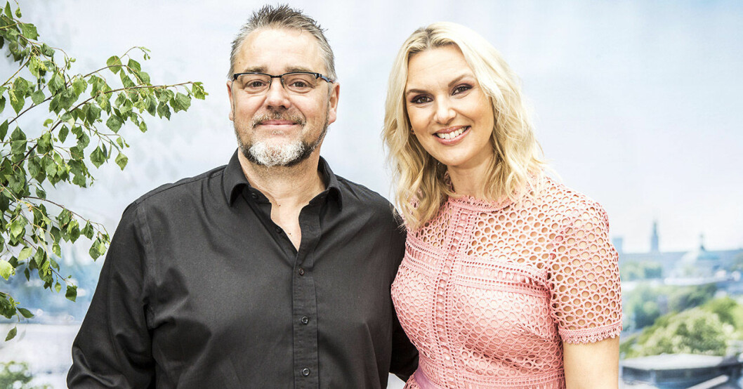 Jack med Sanna Nielsen när han gästade Allsång på Skansen 2019. Jack Vreeswijk med Sanna Nielsen 2019.
