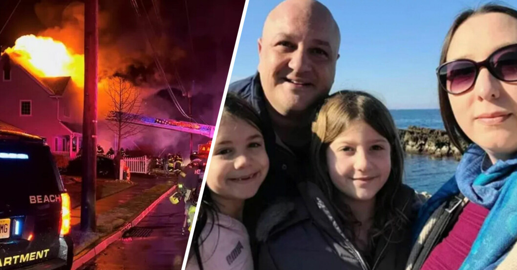 Mamma Jackie, 40, skulle rädda yngsta dottern ur det brinnande huset