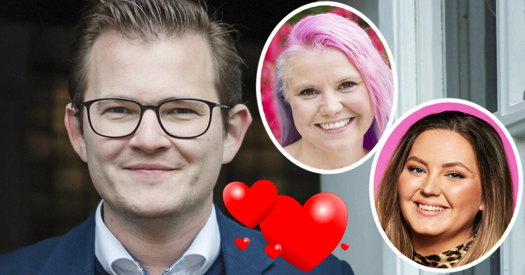 Jacob Claesson, Elina Raeder och Amilia Stapelfeldt.