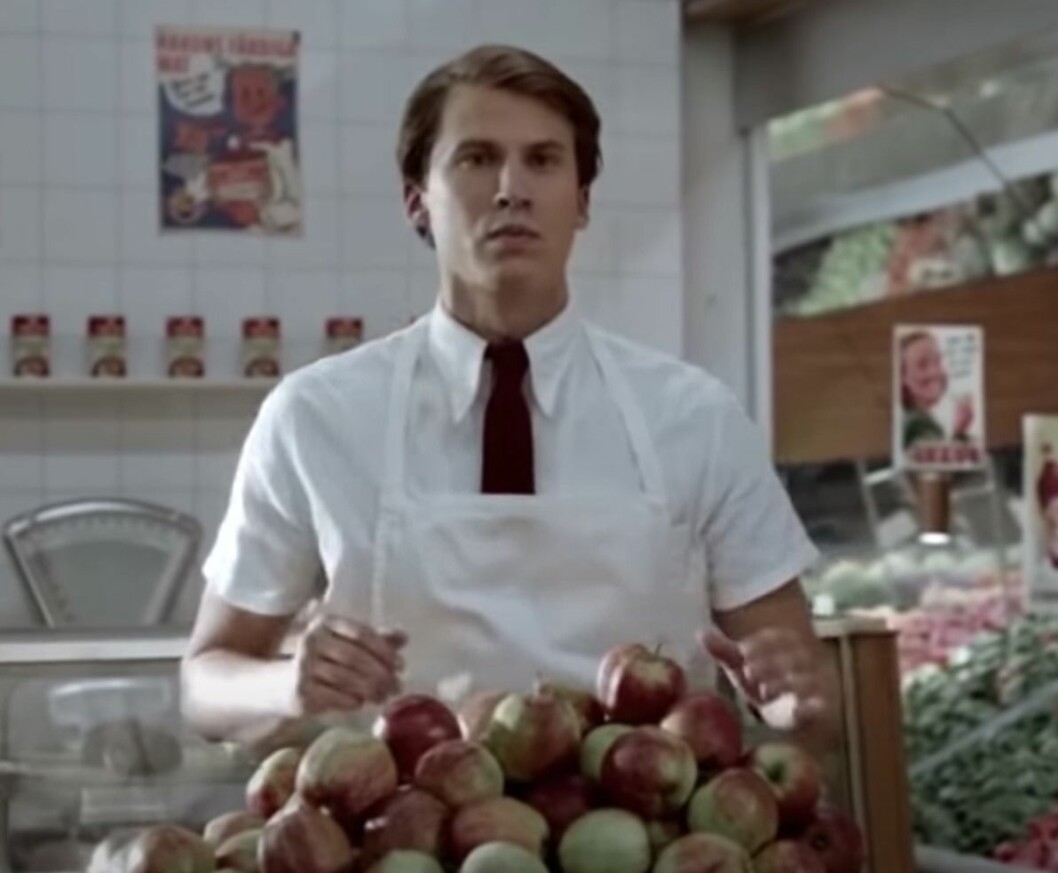 FOTO: Youtube Jacob Falkman i en Ica-reklam