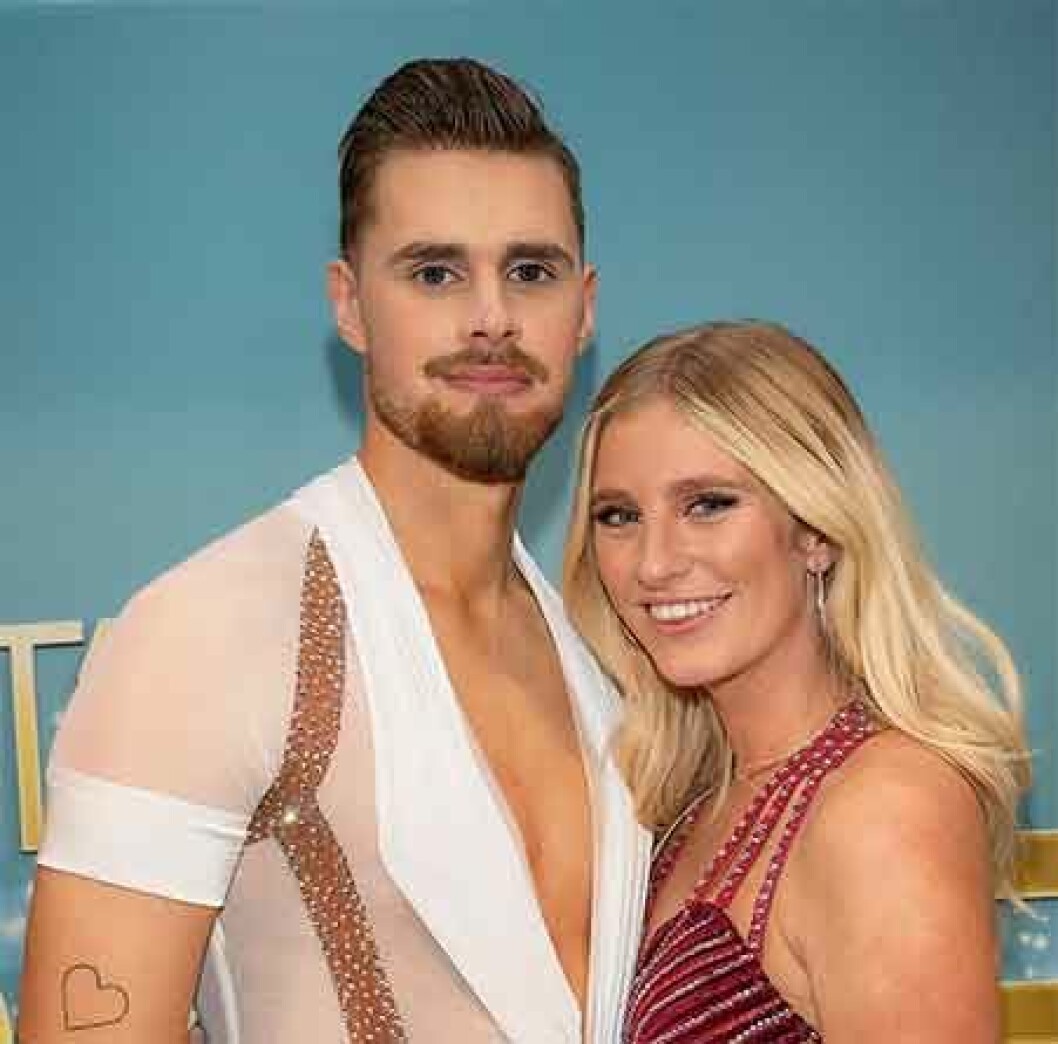 Jacob Persson dansar i år med Penny Parnevik. Jacob Persson dansar med Penny Parnevik i Let's dance.