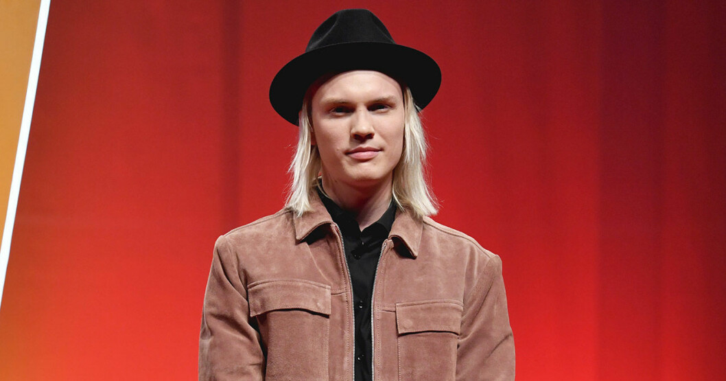 Jakob Karlberg. Jakob Karlberg under SVTs presentationav de artister som ska tävla i Melodifestivalen 2020.