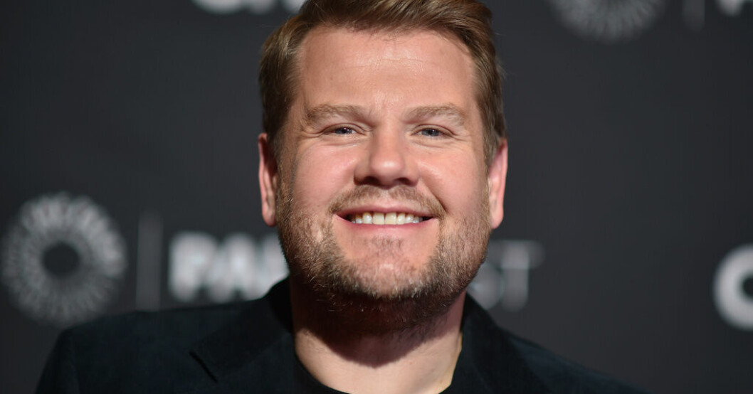 James Corden. Arkivbild. Corden bjöd på stjärnspäckad avslutning