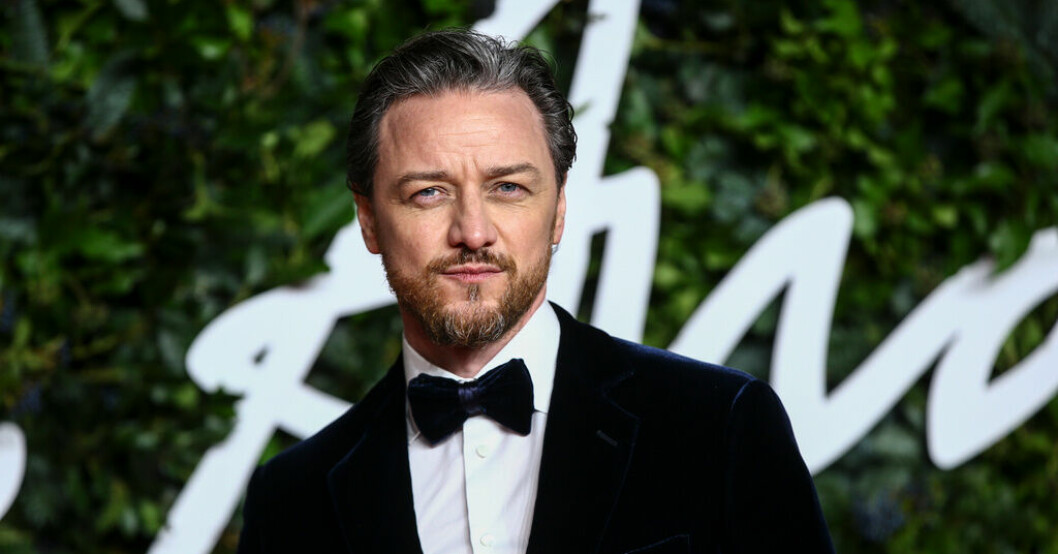 James McAvoy spelar i den amerikanska remake av danska "Gaesterne". Arkivbild. James McAvoy i ny version av dansk film