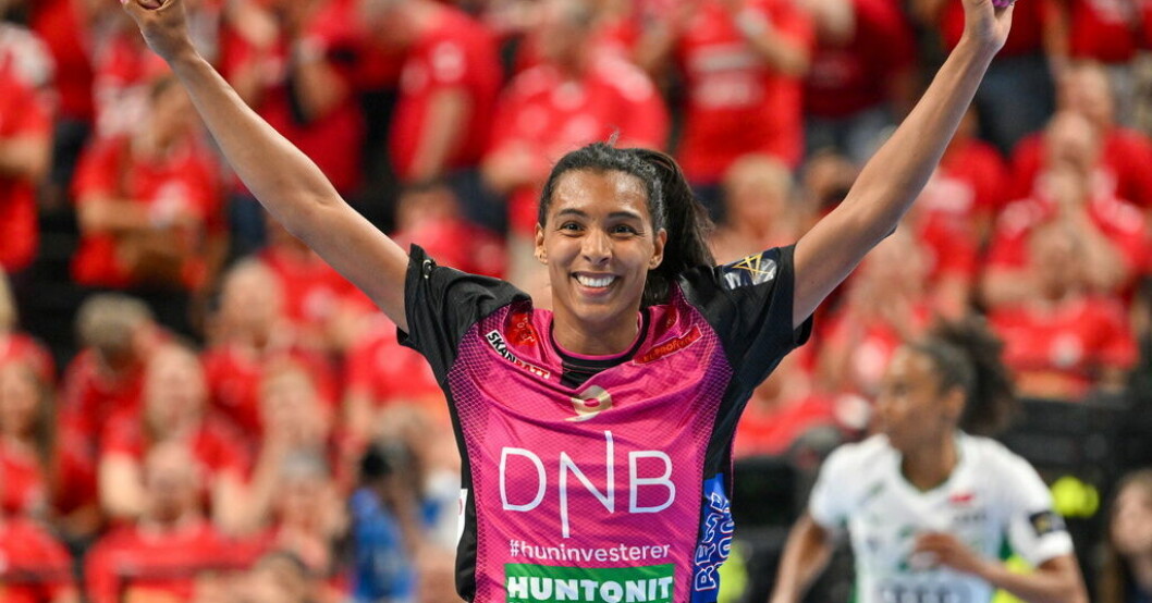 Jamina Roberts är CL-mästare med Kristiansand. Roberts mästare till slut: "Ska njuta"