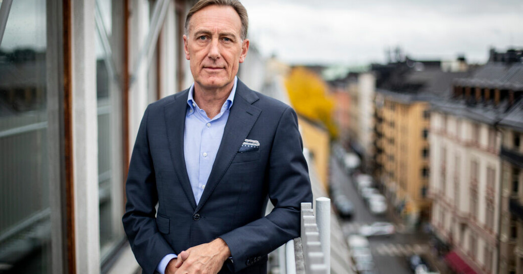 Jan-Olof Jacke, vd Svenskt näringsliv, manar till politisk enighet kring kärnkraften. Arkivbild. Näringslivet vill ha besked om kärnkraften