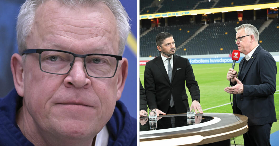 Janne Andersson får kritik efter intervjun i Viasat