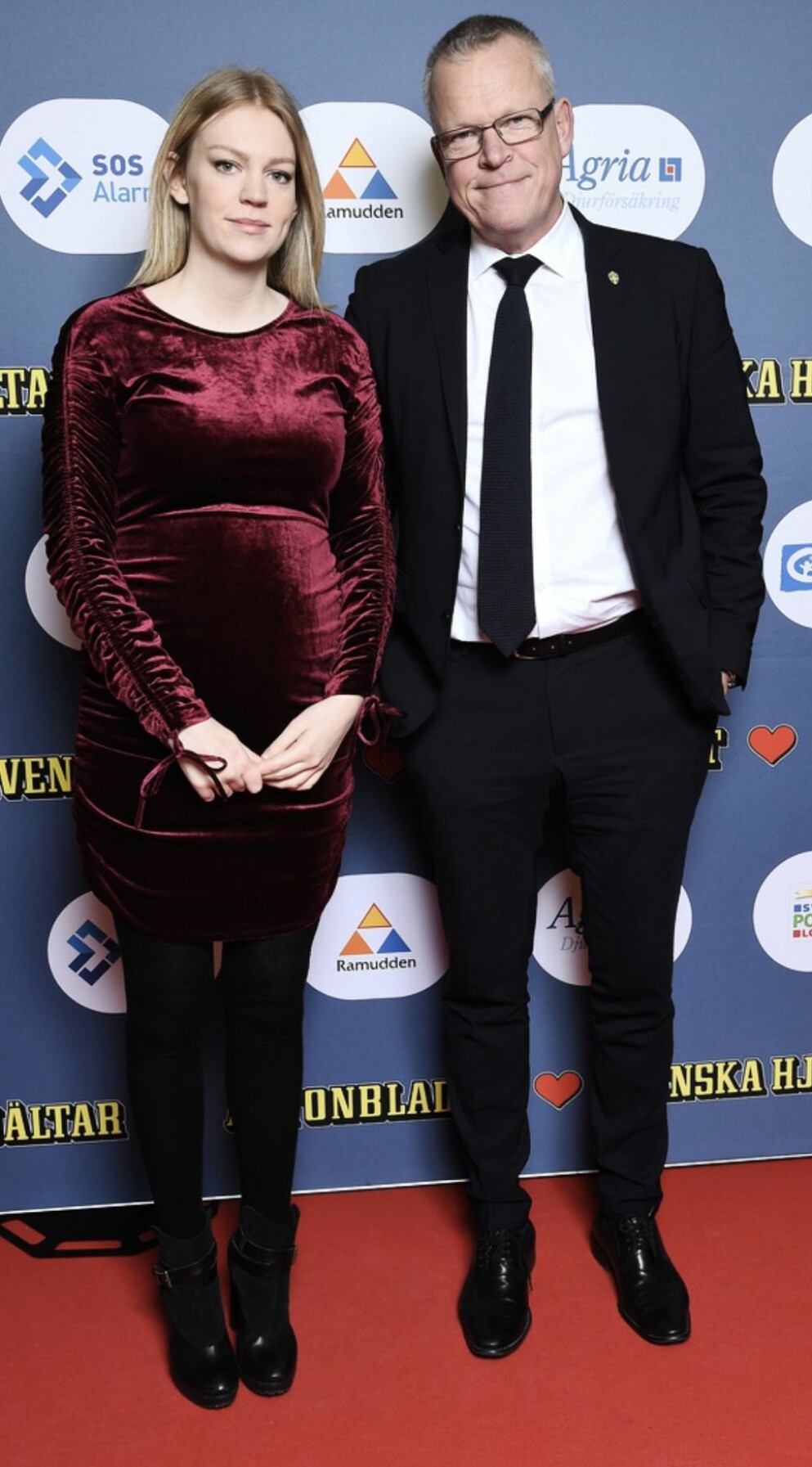 Julia Andersson och Janne Andersson. Julia Andersson och Janne Andersson