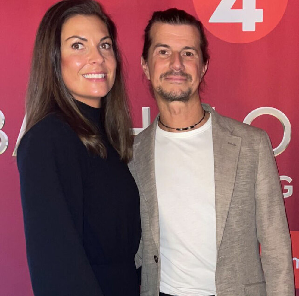 <span class=" italic" data-lab-italic_desktop="italic">Jannica och Kristove träffades på en utbildning i personlig utveckling. Foto: privat</span>