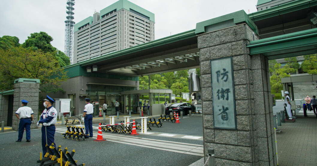 Japans försvarsdepartement. Arkivbild. Japan beställer långdistansrobotar
