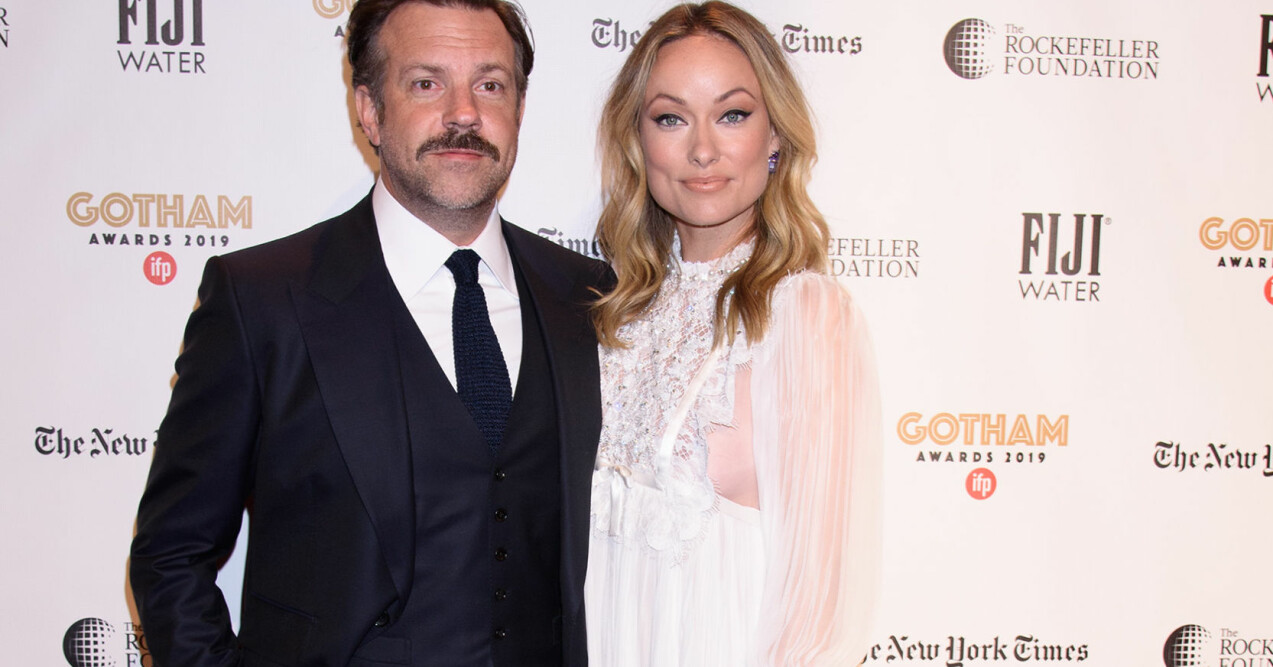 Jason Sudeikis tillsammans med exfrun Olivia Wilde.