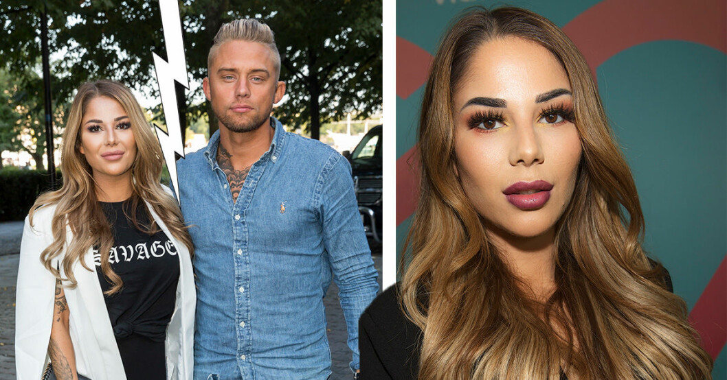 Jasmine Gustafsson om uppbrottet med Adrian Montin