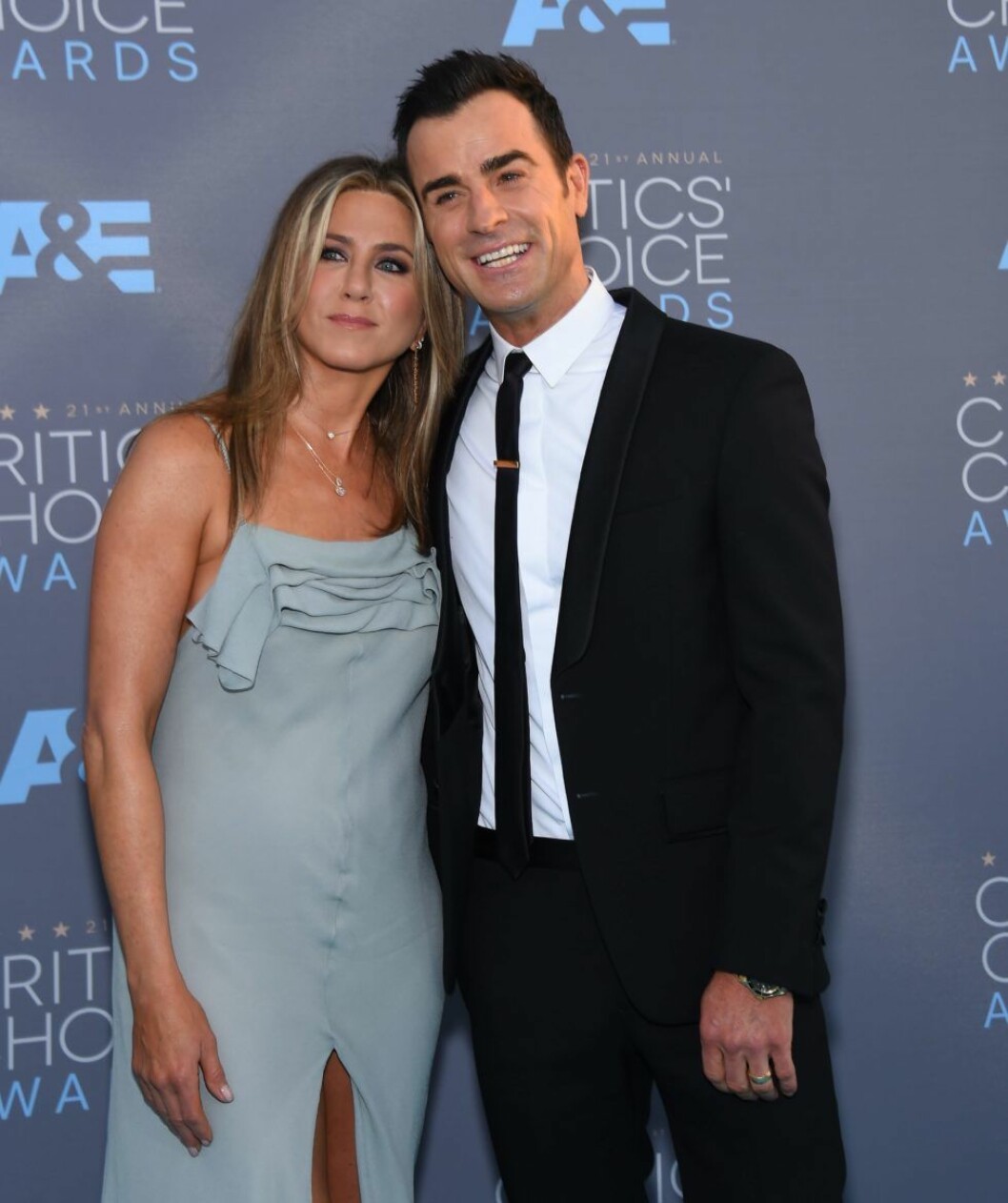 Jennifer Aniston och Justin Theroux säger sig vara lyckliga i sina relation. Jennifer Aniston och Justin Theroux säger sig vara lyckliga i sina relation.