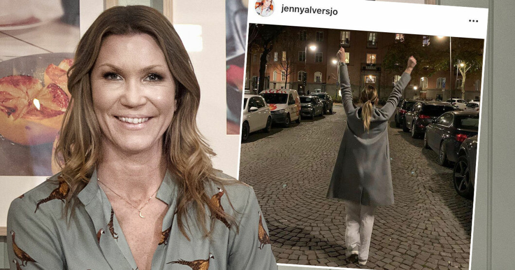 Jenny Alversjö blev coronasjuk, men är på väg tillbaka nu.