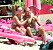 Chloe Green och Jeremy Meeks på Barbados i augusti.