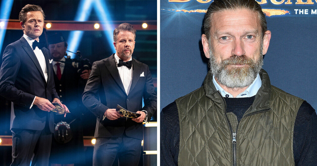 Fredrik och Filip i Alla mot alla och Jesper Blomqvist till höger.