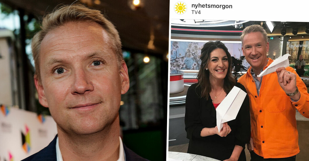 Jesper Börjesson i Nyhetsmorgon på TV4