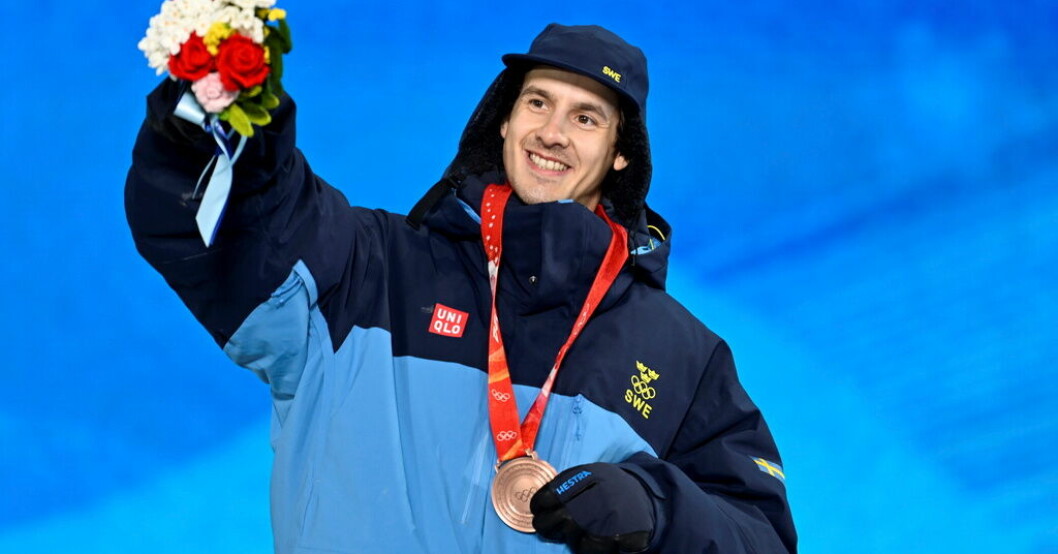 Jesper Tjäder tog OS-brons i slopestyle förra året. Arkivbild. OS-hjälten bjuder in till "sjuk show" i Åre