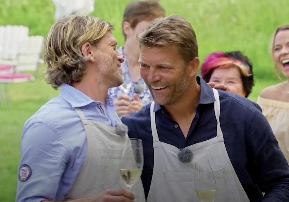 Marcus Allbäck och Jesper Blomqvist. Landslagskollegorna Marcus Allbäck & Jesper Blomqvist