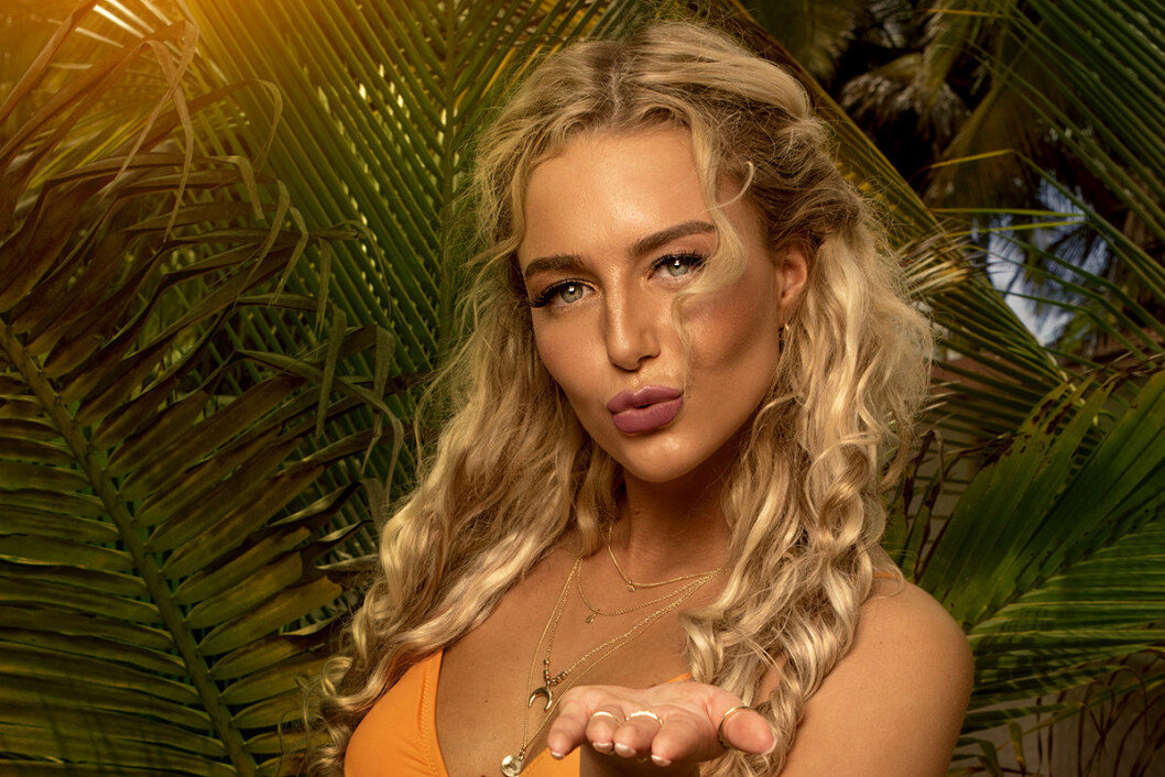 Jessica Andersson. Jessica Andersson i Paradise hotel 2019.