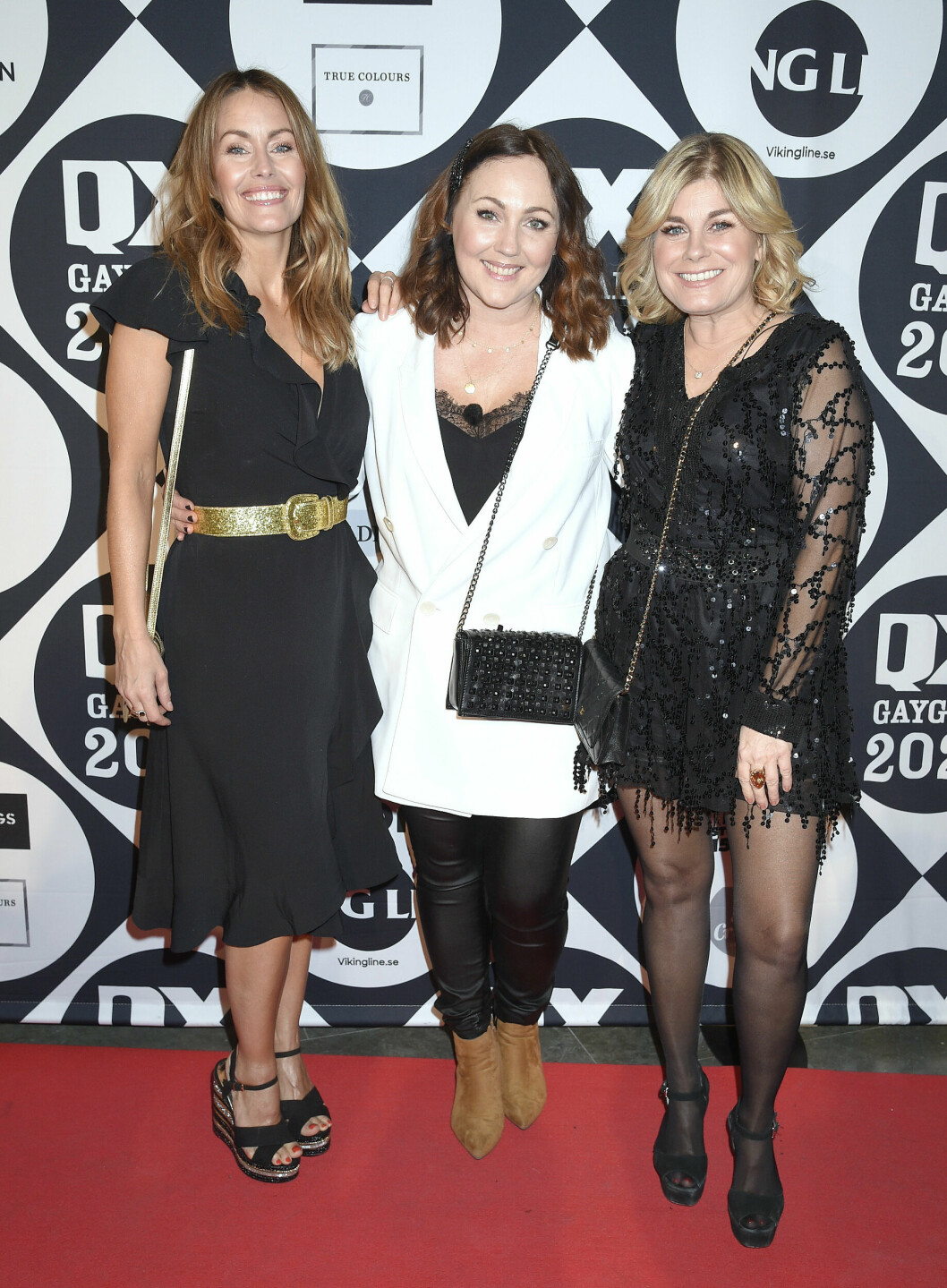 Jessica Wahlgren, Hanna Hedlund och Pernilla Wahlgren på <span class=" italic" data-lab-italic_desktop="italic">QX-Galan </span>2020. Jessica Wahlgren, Hanna Hedlund och Pernilla Wahlgren på QX-Galan 2020.