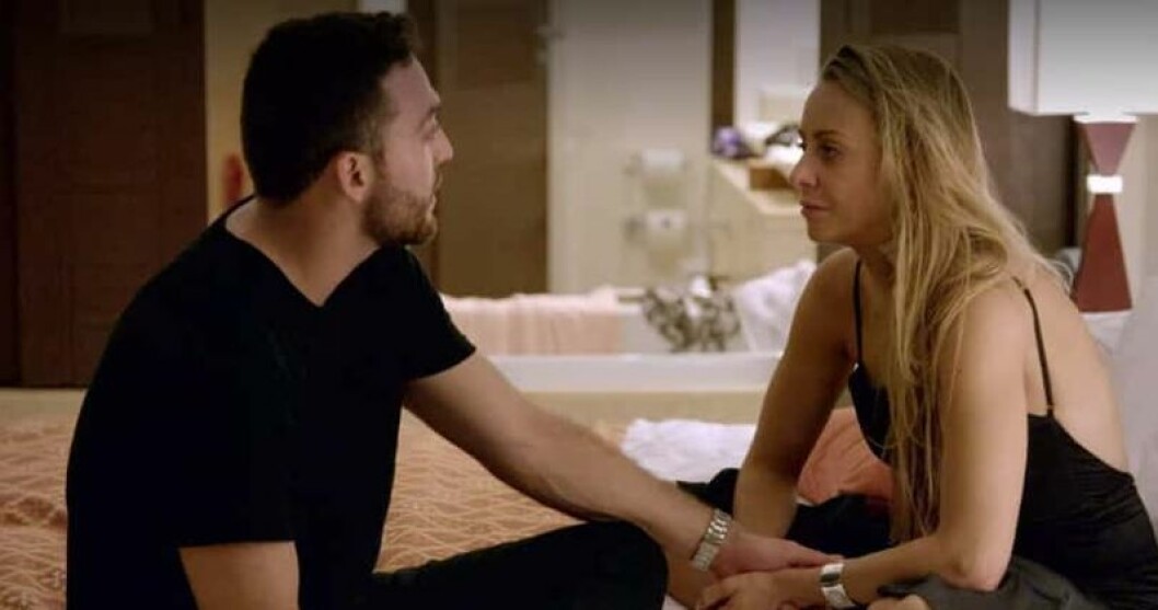 FOTO: Netflix Kelly Chase och Kenny Barnes i Love is blind