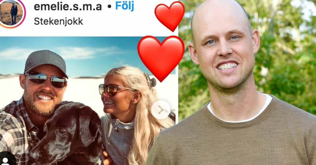 Bonde söker fru-Jimmy Olofssons barnbesked med Emelie Åström