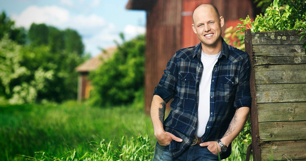 Jimmy Olofsson. Jimmy Olofsson i Bonde söker fru 2019.