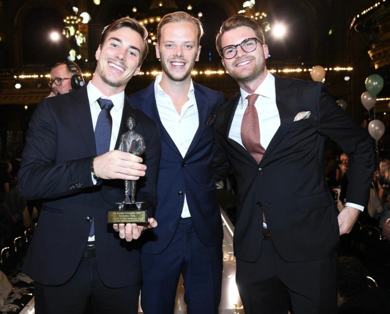 JLC på Barncancergalan – det stora humorpriset år 2019. JLC, svenska humorgruppen på Youtube