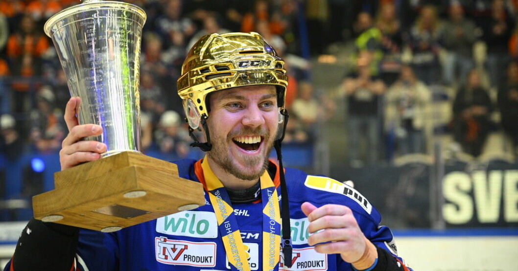Joel Kellman, som vann SM-guld med Växjö i år, är klar för Färjestad. Arkivbild. SM-guldvinnare klar för Färjestad