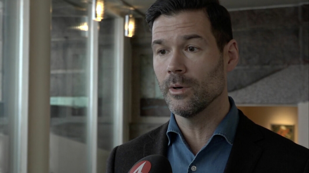 <strong>Johan Forssell (M)</strong> <strong>tror förslaget kommer vara ett viktigt verktyg för polisen.</strong> Moderata riksdagsledamoten Johan Forssell.