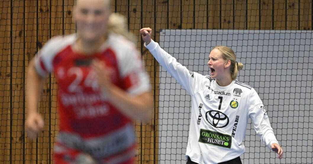 Johanna Bundsen och Sävehof har greppet i SM-finalen. Arkivbild. Sävehof har guldläge – slog H65 Höör igen