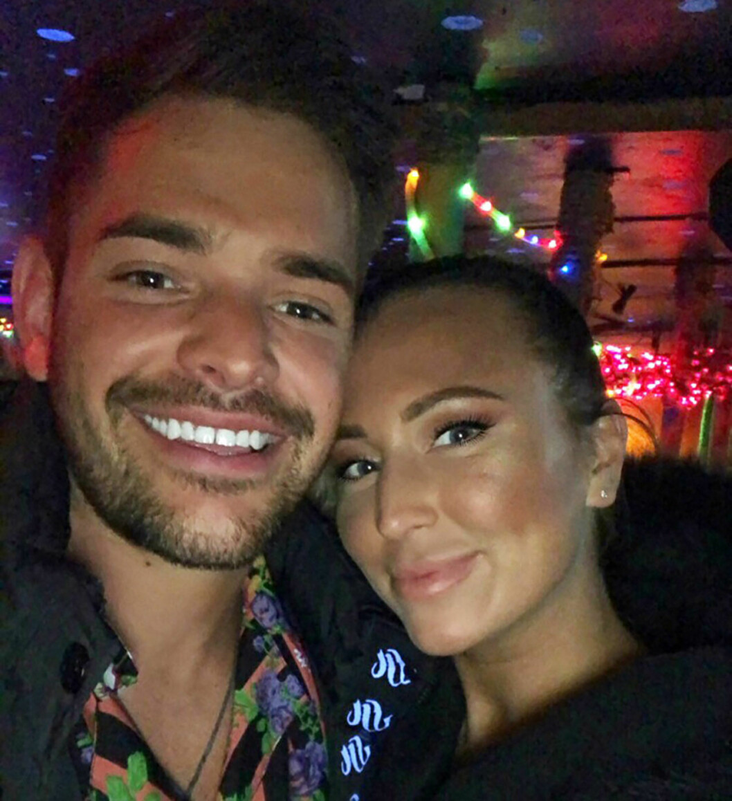 Johanna och Dylan. Johanna Ohlsson, känd från Bachelor, med pojkvännen Dylan.