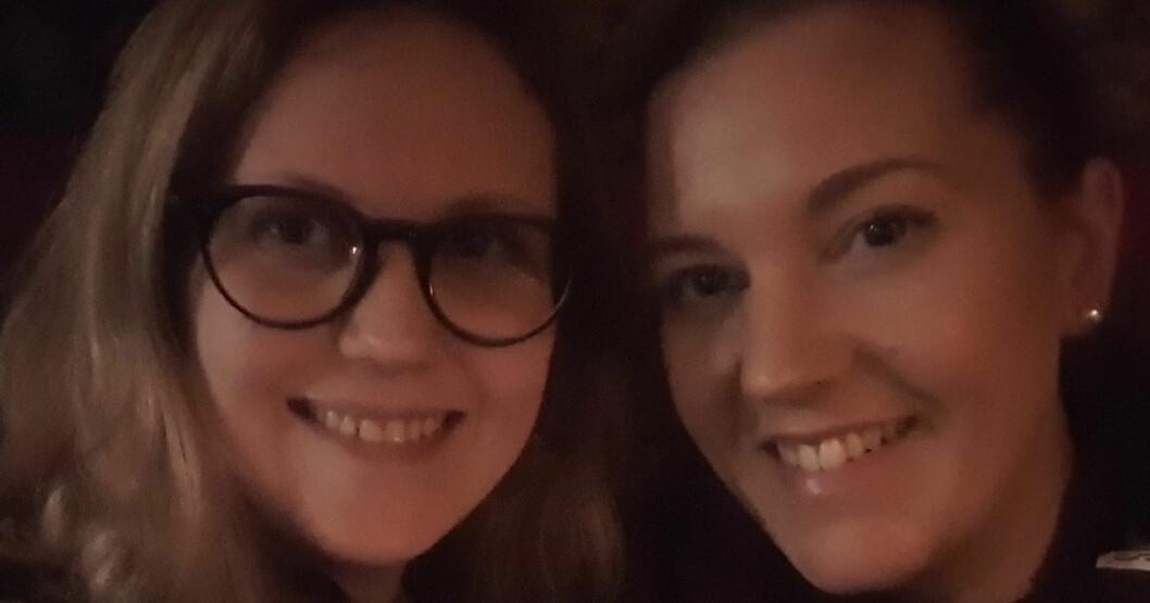Marina och Johanna 2020. <strong>Foto: Privat.</strong> Marina Ljung och Johanna Tholin i Shebang hur de ser ut 2020.