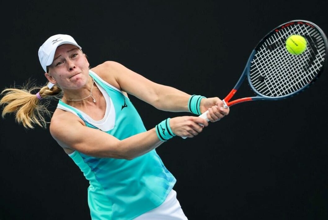 Johanna Larsson blev tennisproffs år 2006 och uppnådde sin bästa ranking som 45:a i världen. FOTO: David Gray/TT
