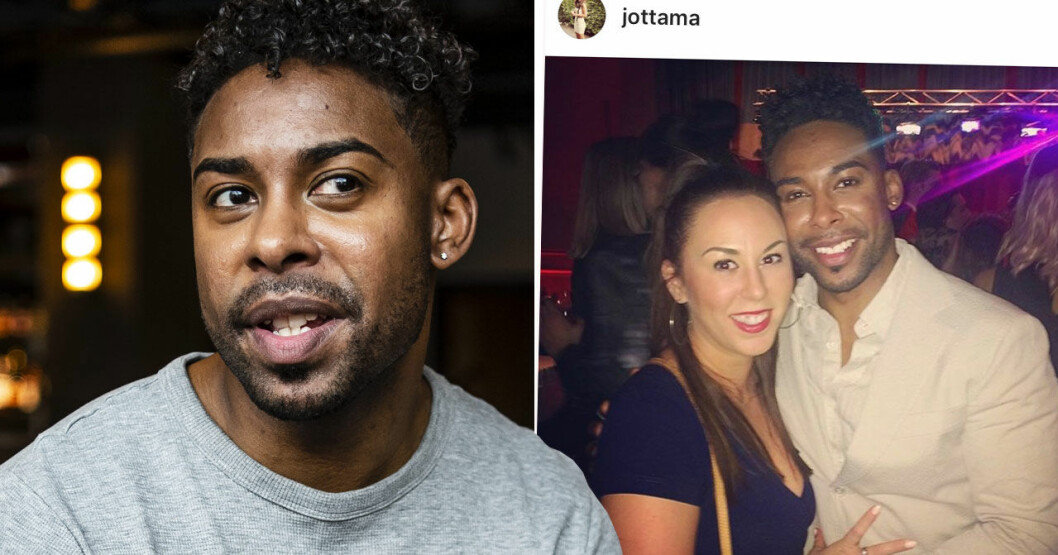 John Lundvik och flickvännen Jotta