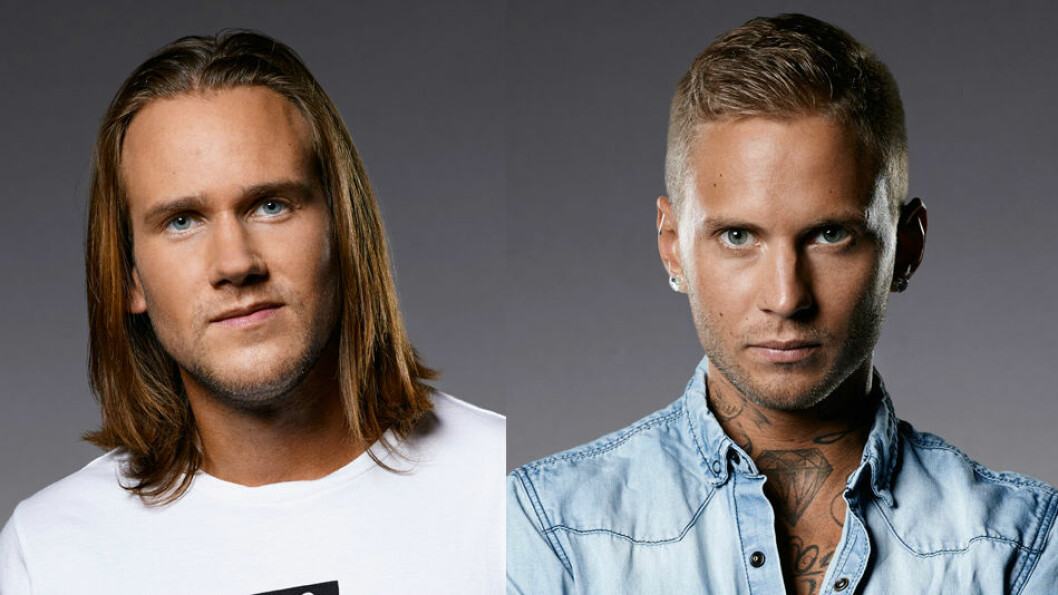 Philip och John slängs ut med omedelbar verkan. Foto: Kanal 9 john-og-philip